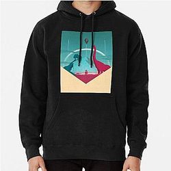 No Man's Sky - Minimalist Travel Style - Video Game Art Pullover Hoodie