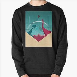 No Man's Sky - Minimalist Travel Style - Video Game Art Pullover Sweatshirt