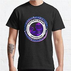 No Man's Sky - Interloper Approved - Stickertshirt Classic T-Shirt