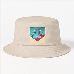No Man's Sky - Minimalist Travel Style - Video Game Art Bucket Hat