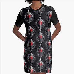 No Man's Sky - Atlas - Loop 16 Graphic T-Shirt Dress