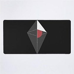 No man's sky logo classic t shirt Desk Mat