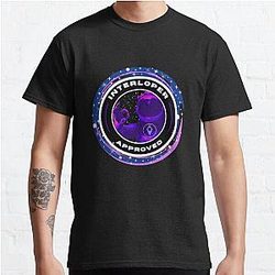 No Man's Sky - Interloper Approved - Stickertshirt - Inverted Version Classic T-Shirt
