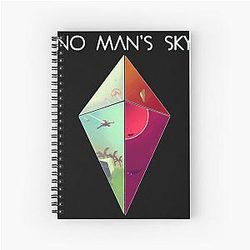 No Man's Sky Spiral Notebook