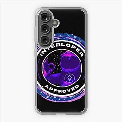 No Man's Sky - Interloper Approved - Stickertshirt - Inverted Version Samsung Galaxy Soft Case