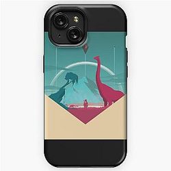 No Man's Sky - Minimalist Travel Style - Video Game Art iPhone Tough Case