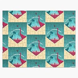 No Man's Sky - Minimalist Travel Style - Video Game Art Jigsaw Puzzle