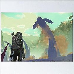 No Man's Sky Sandworm Emergence Expedition Poster