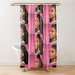 Normani Motivation Shower Curtain