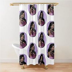 Normani Pop Art Shower Curtain