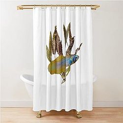 Lampeye and Poropanchax normani Shower Curtain
