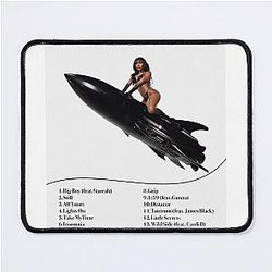 Dopamine Norman Album Cover with Tracklist Mouse Pad