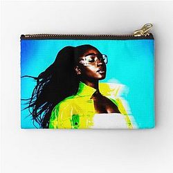 Normani yellow Zipper Pouch