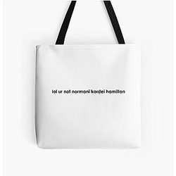 lol Your Normanii (Black Font) All Over Print Tote Bag