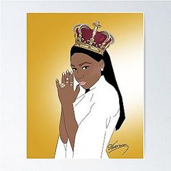 Queen Normani Hamilton Poster