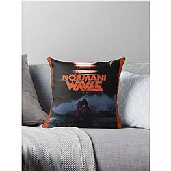Normani Waves Inspired Throw Pillow