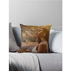 Normani in Eden Throw Pillow