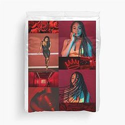 Normani Kordei - Red Duvet Cover