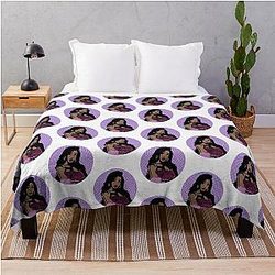 Normani pop art throw blanket