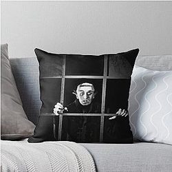 Orlok at the Window (Nosferatu, 1922) Throw Pillow