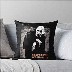 Nosferatu Vampire Throw Pillow
