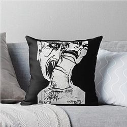 Nosferatu Horror Movie Throw Pillow