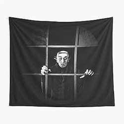 Orlok at the Window Nosferatu 1922 Tapestry