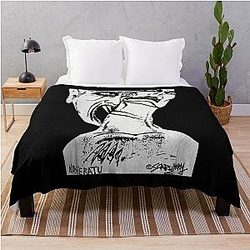 Nosferatu horror movie throw blanket
