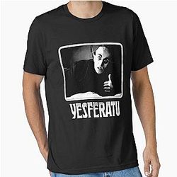 Yesferatu Goth Horror Lover Gift Meme Essential T-Shirt