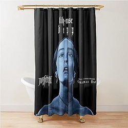 Nosferatu Movie 2024 Lily Rose Depp Shower Curtain