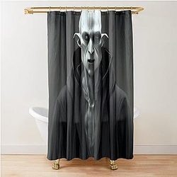 Nosferatu the Vampire Portrait Shower Curtain