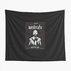 Nosferatu poster - 2024 movie retro tapestry