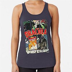 Vintage Style Horror Nosferatu Racerback Tank Top