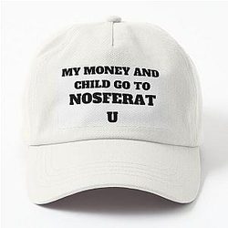 My money and kid go to Nosferatu Dad Hat