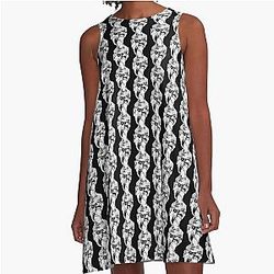 Nosferatu A Line Dress