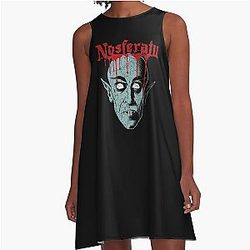 Nosferatu A-Line Dress