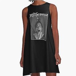Nosferatu Ratatouille A-Line Dress