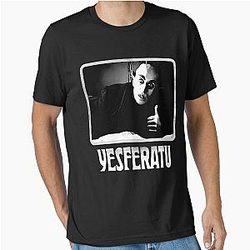 Yesferatu Nosferatu Goth Horror Essential T-Shirt