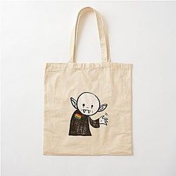 Gay Pride Nosferatu Cotton Tote Bag