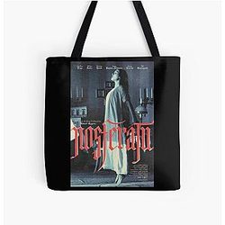 Nosferatu horror movie tote bag