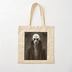 Nosferatu the Vampire Portrait Cotton Tote Bag