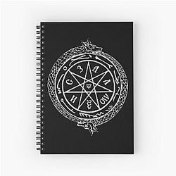 Nosferatu Sigil Spiral Notebook