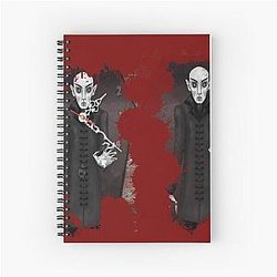 Halloween Nosferatu Leggings Notebook