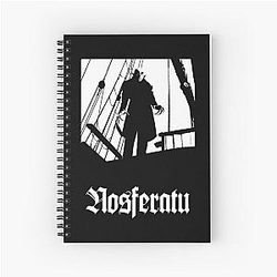 Nosferatu Vampire Spiral Notebook