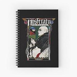 NOSFERATU Kinski Poster Spiral Notebook