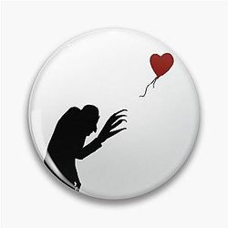 Nosferatu Banksy pin