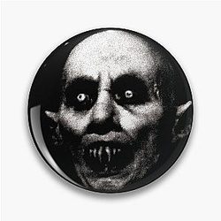 Nosferatu the Vampire cult classic goth horror lover gift t shirt Pin