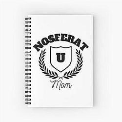 Nosferatu Mom Spiral Notebook