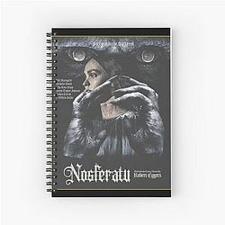 Nosferatu Retro Style Spiral Notebook