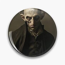 Nosferatu portrait Pin